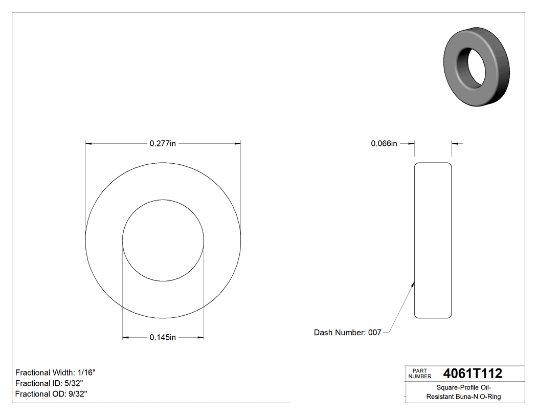 Technical drawing - 4061T112